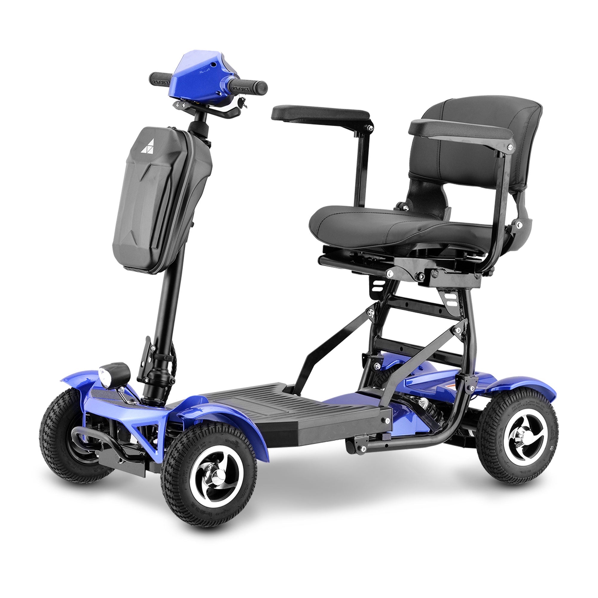 Rubicon FX06 - Foldable, All Terrain, 4-Wheel Mobility Scooter for Seniors & Adults | 3-Speed, 15-Mile Range | Lightweight Disability Scooter
