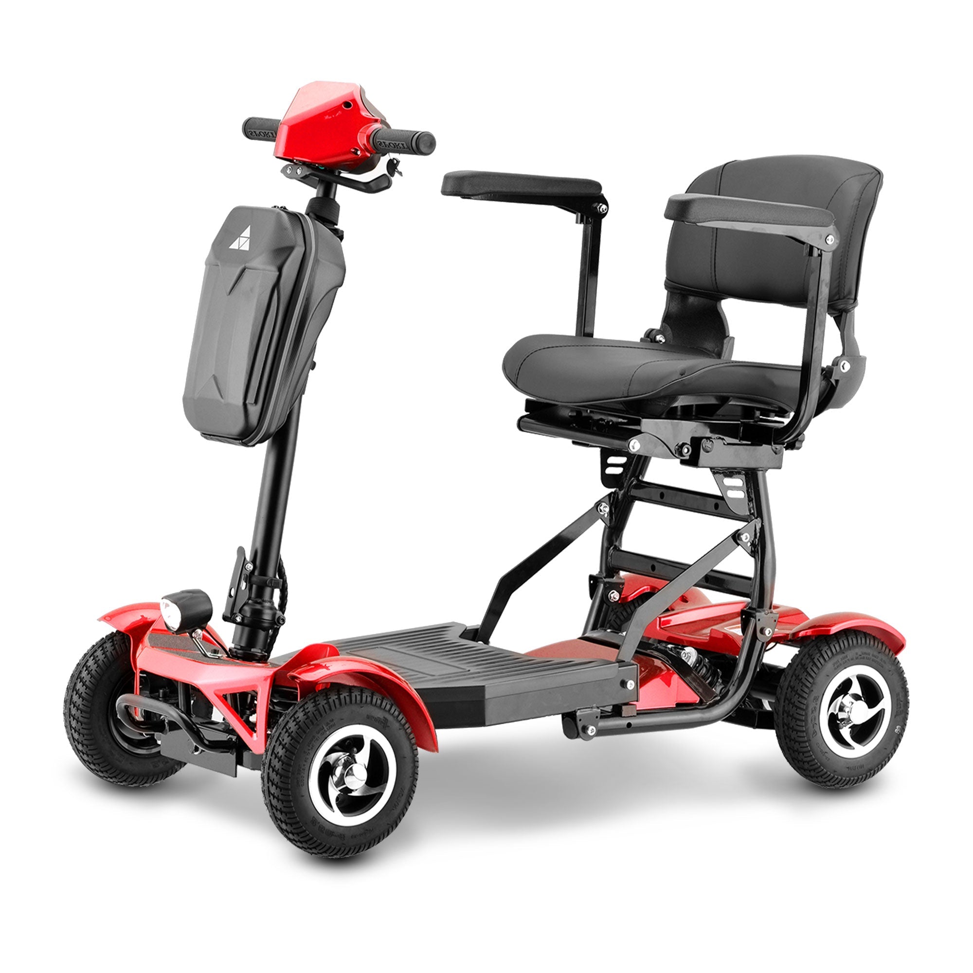 Rubicon FX06 - Foldable, All Terrain, 4-Wheel Mobility Scooter for Seniors & Adults | 3-Speed, 15-Mile Range | Lightweight Disability Scooter