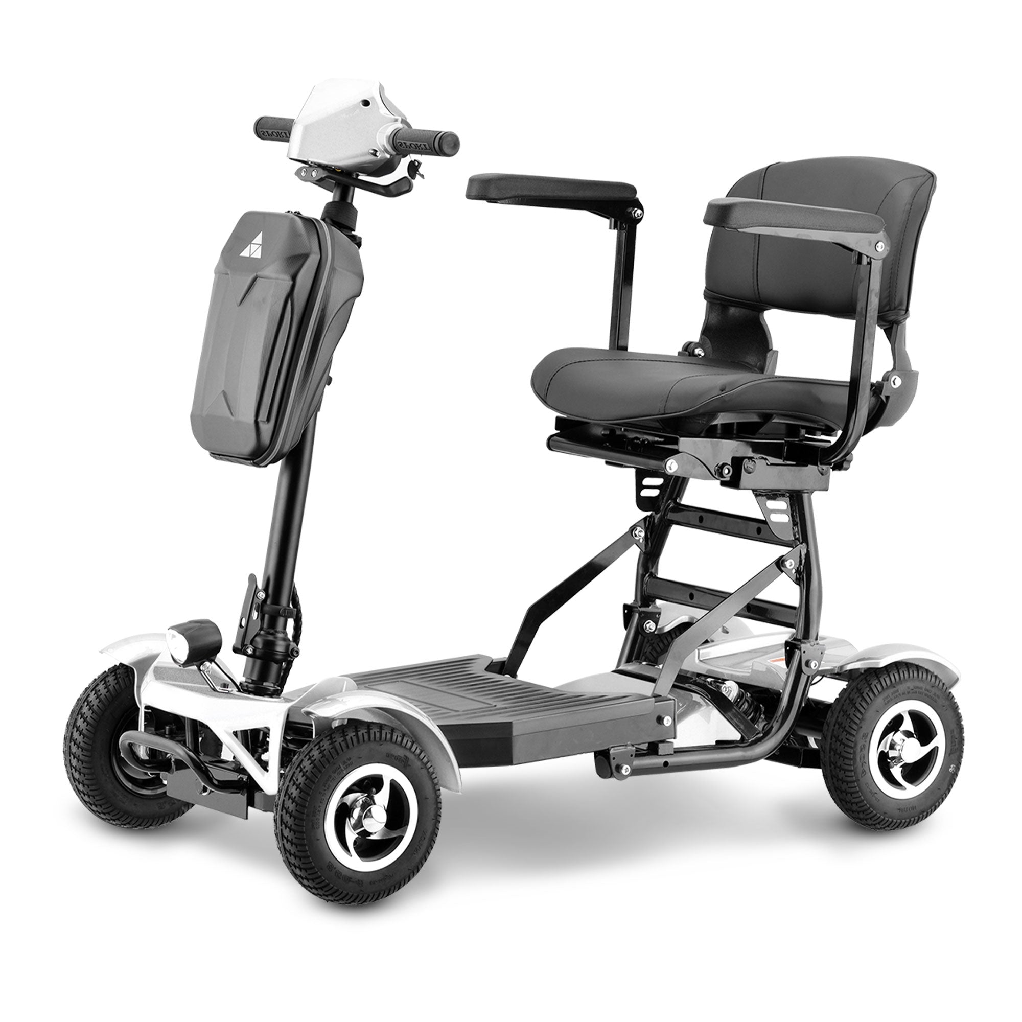 Rubicon FX06 - Foldable, All Terrain, 4-Wheel Mobility Scooter for Seniors & Adults | 3-Speed, 15-Mile Range | Lightweight Disability Scooter
