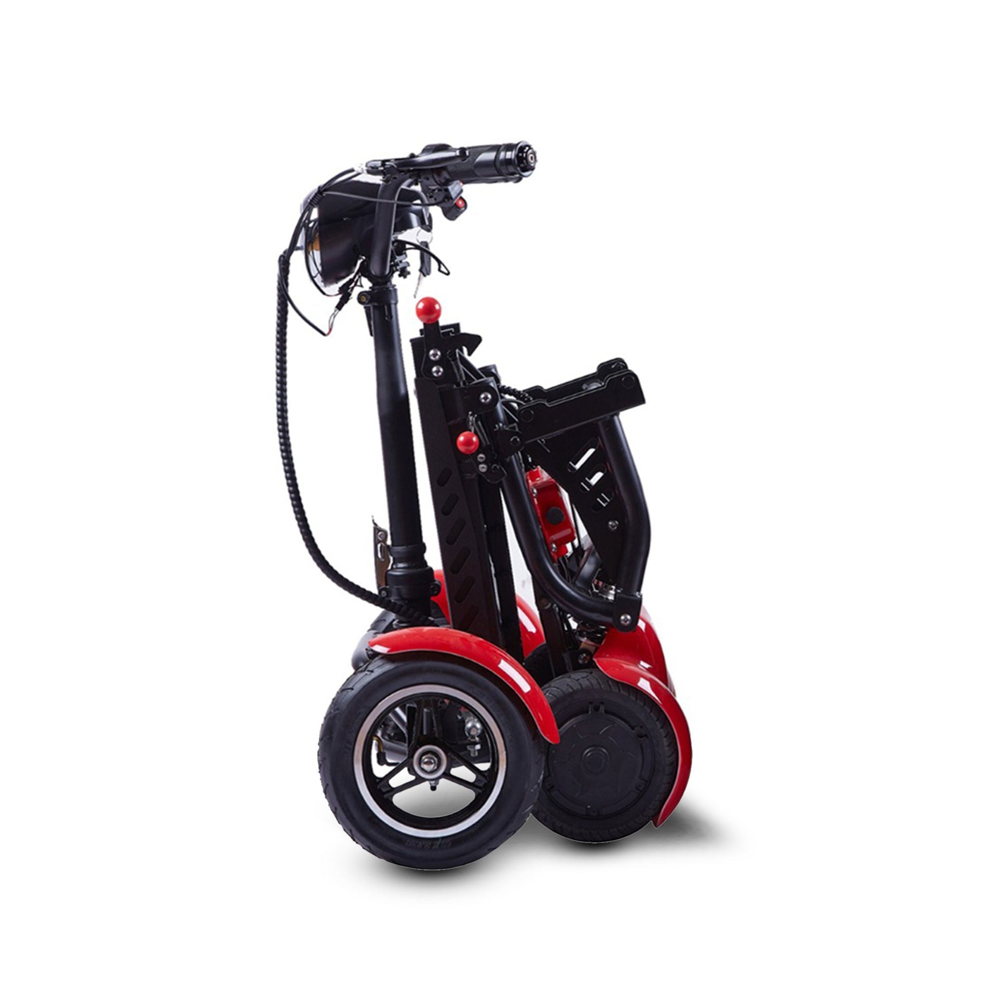 Rubicon FX03 - All Terrain, 4-Wheel, Foldable Mobility Scooter with Basket for Seniors | 3-Speed, 25-Mile Range | Lightweight Disability Scooter